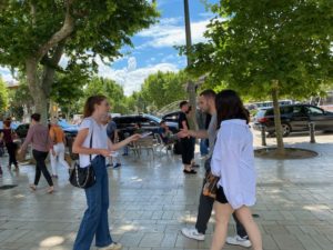 hôtesses Street marketing sur Aix-en-Provence