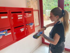 distribution de flyers bouche du Rhône